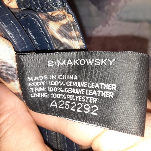 🪶B. MAKOSKY leather purse - Picture 10 of 10